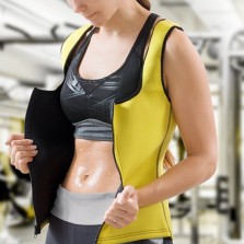 Colete cinta para sauna desportiva feminino