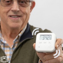 Caixa de comprimidos com alarme
