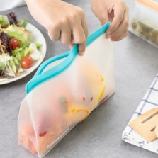 Sacos reutilizáveis para líquidos e sólidos 6 unid
