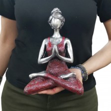 Estatueta Yoga Lady