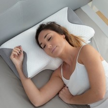 Almofada cervical com contorno ergonomico