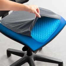 Almofada de gel de silicone favo de mel