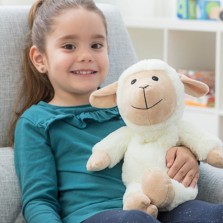 Peluche Ovelha efeito calor ou frio