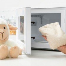 Peluche Ovelha efeito calor ou frio