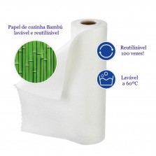 Toalhas de Limpeza reutilizáveis fibra de Bambu