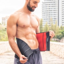 Faixa cinta postural queima-gordura