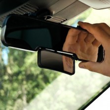 Duplo retrovisor com espelho panorâmico