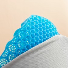 Almofada lombar de gel com capa