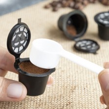 Conjunto de 3 cápsulas café reutilizáveis compatíveis N