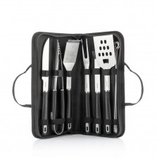 Conjunto  utensílios para churrasco
