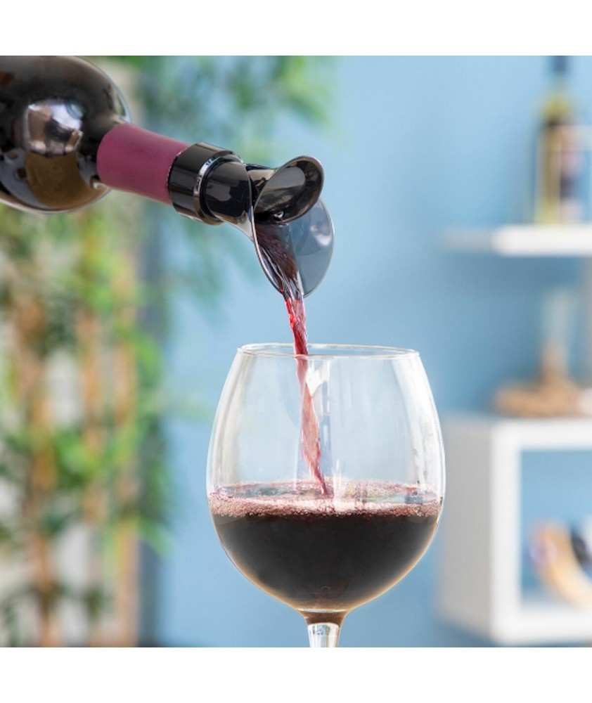Dispensador e arejador de vinho