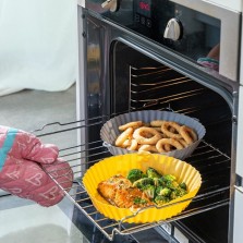 Cestos de silicone para fritadeira