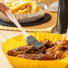 Cestos de silicone para fritadeira