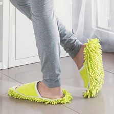 Chinelos limpa-chão  em microfibra