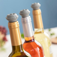 Bomba de vácuo e tampas para vinho