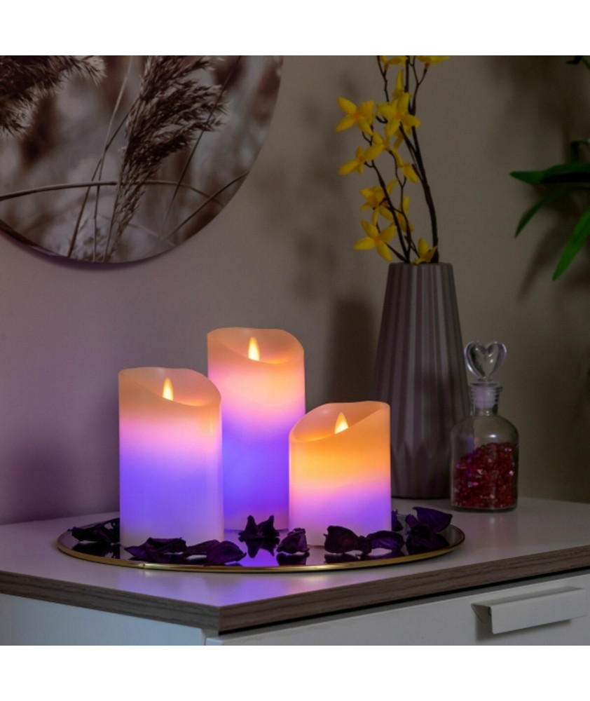 Velas Led multicor