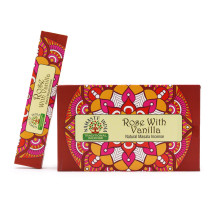 Incenso Mandala Masala - Rosa e Baunilha