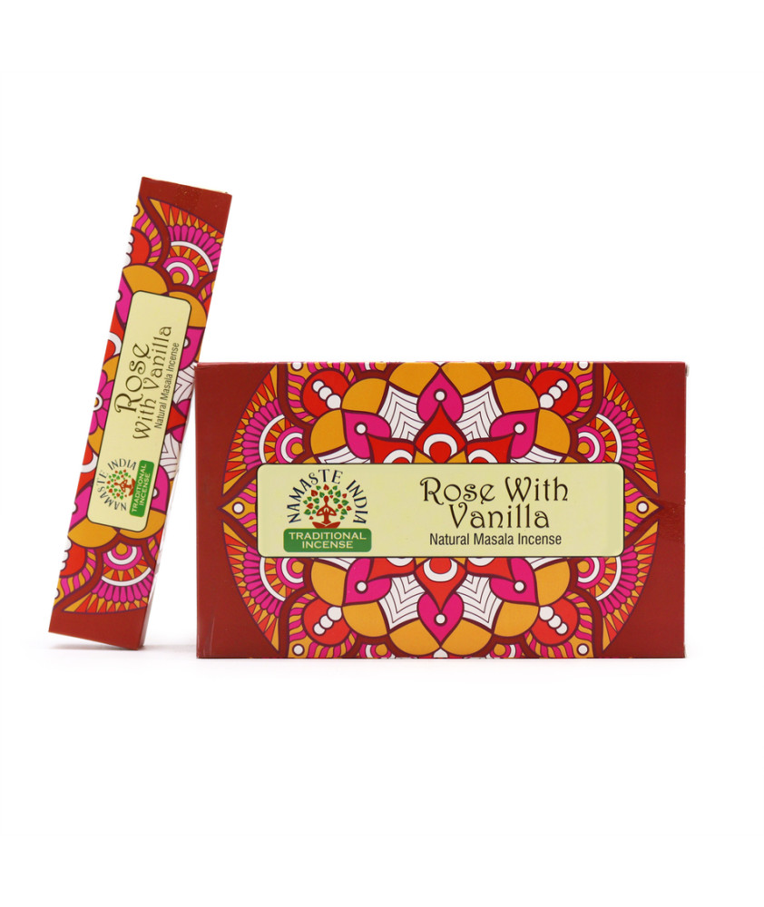 Incenso Mandala Masala - Rosa e Baunilha