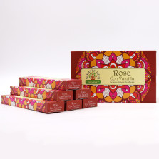 Incenso Mandala Masala - Rosa e Baunilha