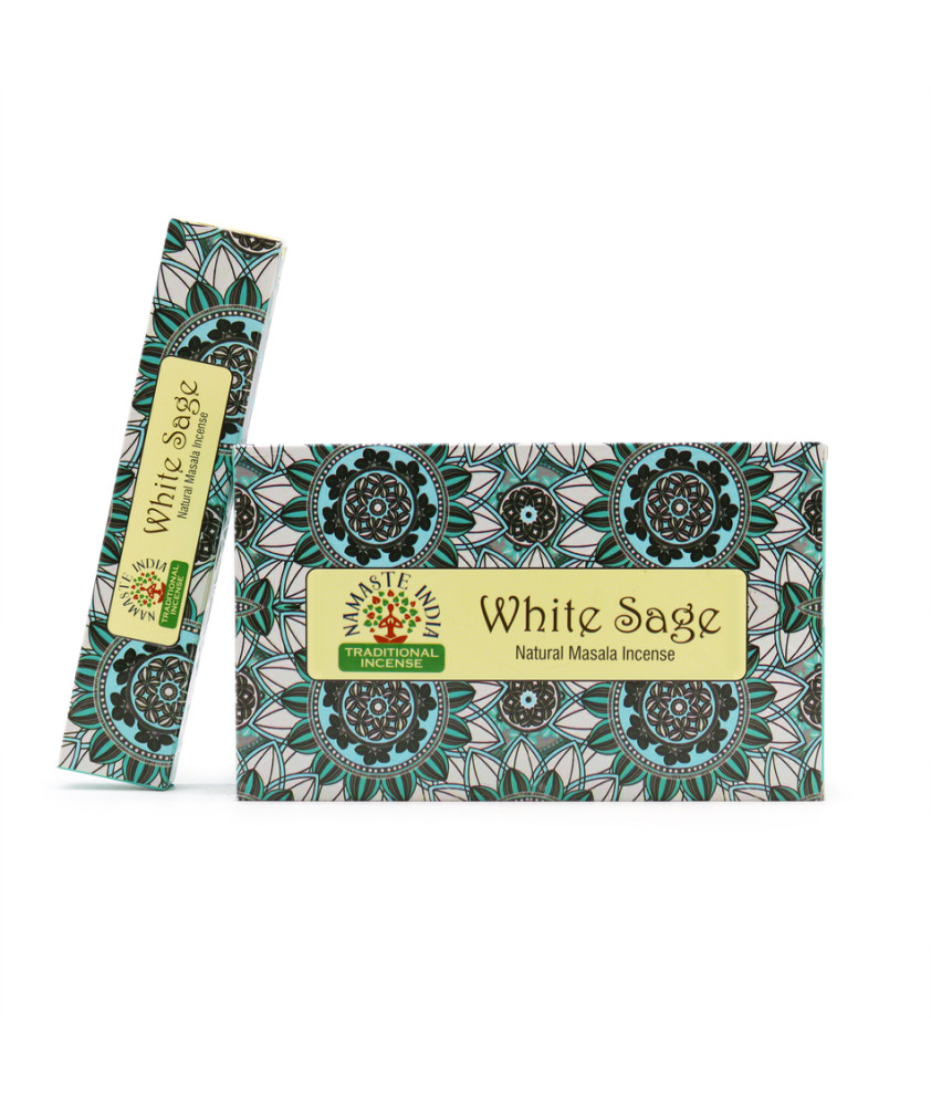Incenso Mandala Masala - Sálvia Branca