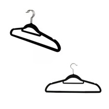 Cabide veludo preto 42cm pack 10 Und