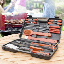 Conjunto de utensílios para grelhados