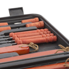 Conjunto de utensílios para grelhados