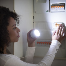 Luz Led com sensor de movimento