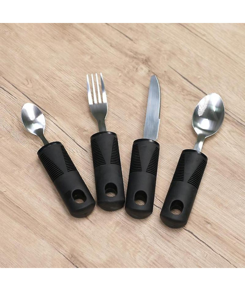 Talher de 4 peças cabo ergonómico