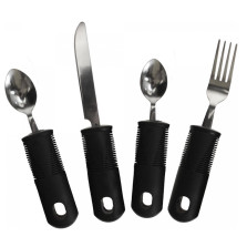 Talher de 4 peças cabo ergonómico
