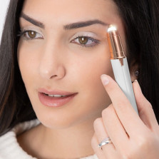 Depiladora facial com led